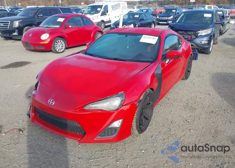 2013 Scion Fr-S из США, поврежденный, VIN JF1ZNAA14D2708919